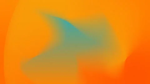 Seamless loop background in 4K featuring vibrant gradients of orange, blue, and Vidéo 309855587