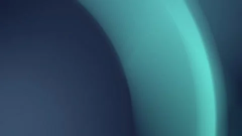Seamless loop background in 4K featuring teal curves on a dark gradient. Soft, Stockbeeldmateriaal 309855695