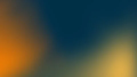 Seamless loop background in 4K with gradient from deep blue to warm orange and Stock Footage 300840149