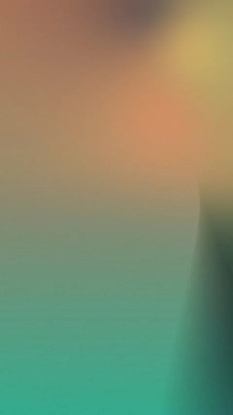 Seamless loop background in 4K with a gradient blend of amber and teal. Soft, Stock Footage 305344811