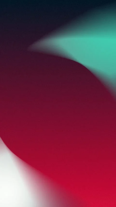 Seamless loop background in 4K with gradient colors. Dark blue, teal, and red Vídeos de archivo 309701286