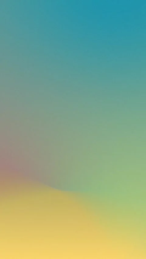 Seamless loop background in 4K with gradient hues of blue, green, and yellow. Vídeo Stock 309856166