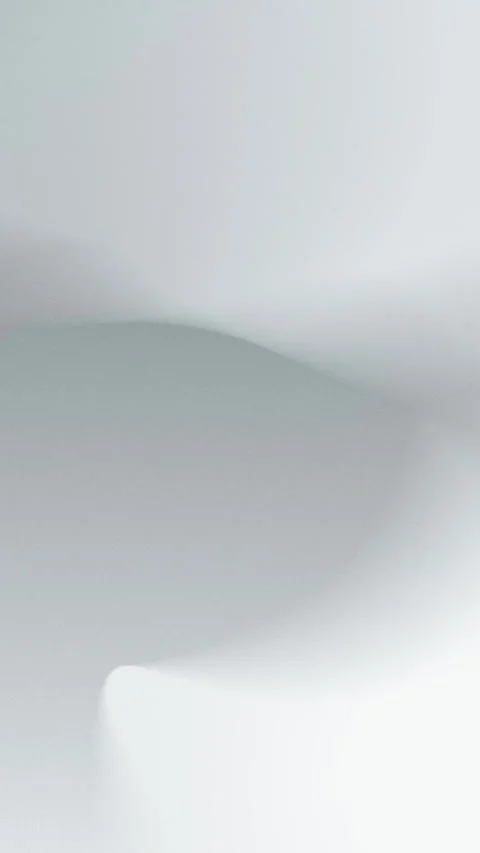 Seamless loop background. 4K minimalist white abstract waves with soft curves Vídeo Stock 309856217