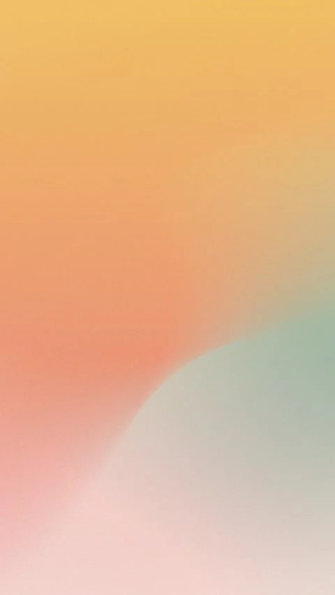 Seamless loop background 4K with pastel gradient of yellow, orange, and green Stock Footage 309957008