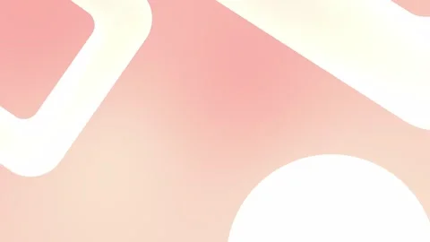 Seamless loop background in 4K with pink and peach pastel hues, featuring bold Stock Footage 309855813