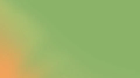 Seamless loop background in 4K with smooth gradient from green to orange, Stock Footage 309700676