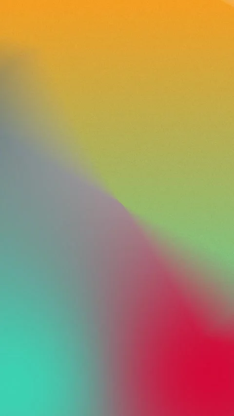 Seamless loop background in 4K with smooth gradient of orange, red, green, and Видео 309956519