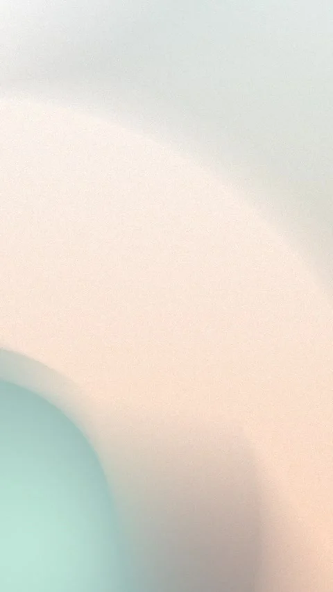 Seamless loop background in 4K with smooth pastel gradient. Soft curves in mint 動画素材 309956582