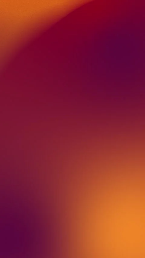 Seamless loop background in 4K with a smooth gradient of deep red and orange, Stock Footage 309956643