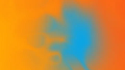 Seamless loop background in 4K with smooth orange, blue, and red gradients Видео 309956738