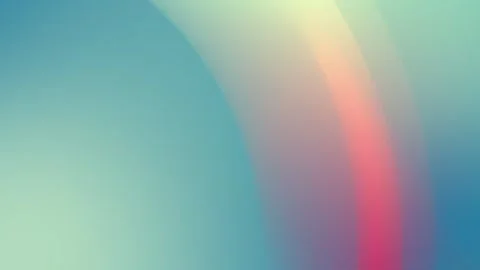 Seamless loop background in 4K with soft teal, pink, and yellow gradients Stockbeeldmateriaal 309855706