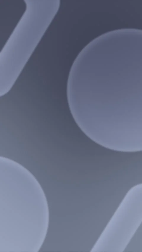 Seamless loop background in 4K with soft lavender circles on a muted purple Stockbeeldmateriaal 309856013