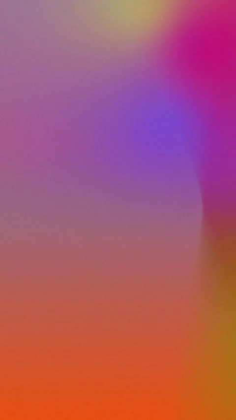 Seamless loop background in 4K with a soft gradient of orange, purple, and pink Видео 310143426