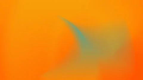 Seamless loop background in 4K. Vibrant orange and blue gradient with soft Vídeo Stock 309855569