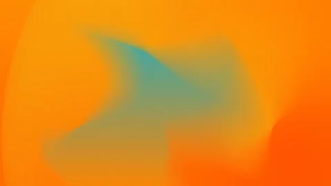 Seamless loop background. 4K vibrant orange and blue gradient with soft Vídeo Stock 309855589