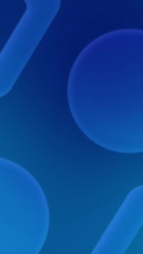 Seamless loop background with abstract blue gradient shapes. 4K visual. Stock Footage 309701362