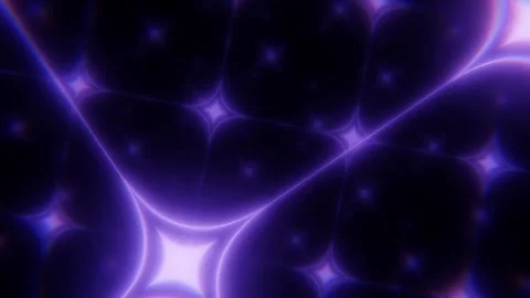 Seamless loop background with abstract patterns made of star shaped elements Stock Footage 297876275