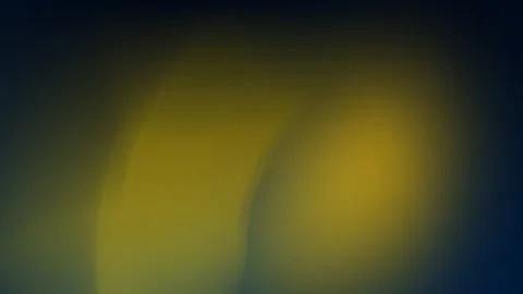 Seamless loop background; blue and yellow blurred gradient with soft curves and Stock Footage 299664607