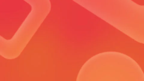 Seamless loop background with blurred red and orange gradients, featuring soft Stock Footage 309956273