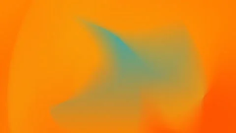 Seamless loop background with bright orange and blue gradient blend in 4K. Stock Footage 309855558