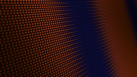 Seamless Loop Background With Digital Lines And Dots Stock Footage 121836797