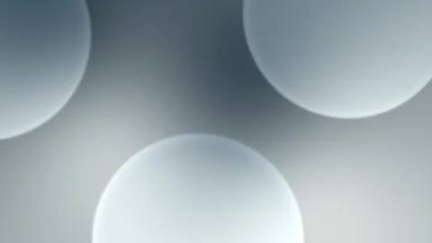 Seamless loop background featuring smooth gray and blue hues with soft circular Stock Footage 309701159