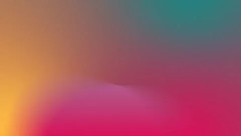 Seamless loop background with gradient blur; pink, purple, blue, orange hues. Vídeo Stock 309058752