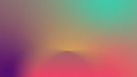 Seamless loop background with gradient colors: purple, orange, and teal blending Stock Footage 309700801