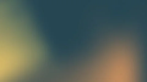 Seamless loop background with gradient of deep teal, muted yellow, and soft Stock Footage 300840128