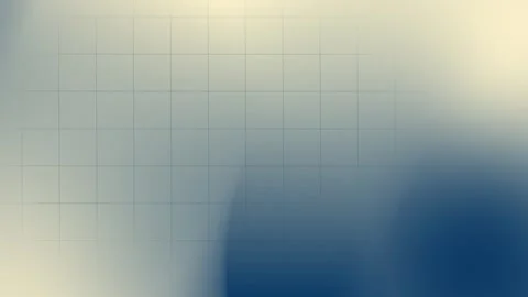 Seamless loop background with gradient grid. Soft blue and beige tones create a Stock Footage 299397368