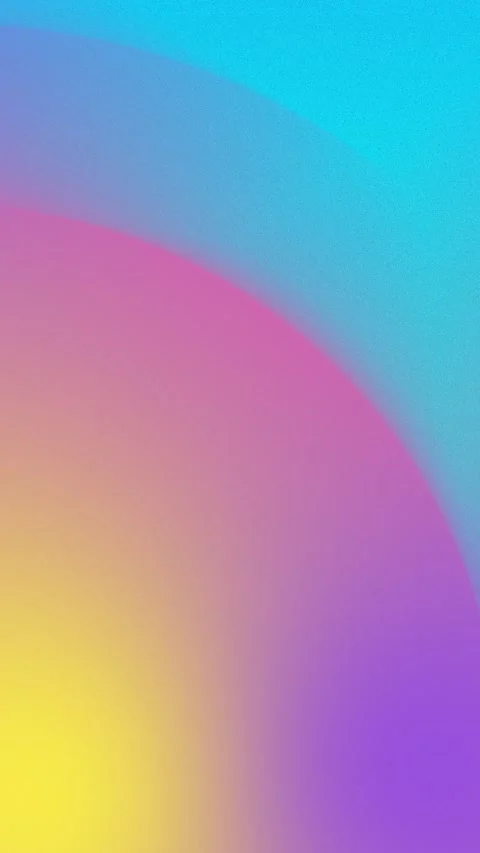 Seamless loop background of gradient hues blending from blue to pink to yellow. Stock Footage 309855953