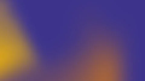 Seamless loop background with gradient hues of blue, orange, and purple. 4K. Vidéo 309955788