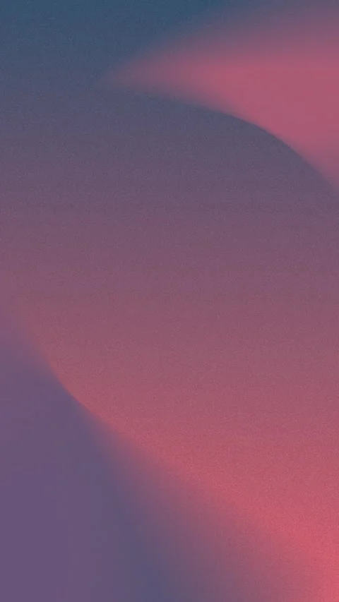 Seamless loop background with gradient hues of pink and blue, grainy texture. Vídeo Stock 309956539