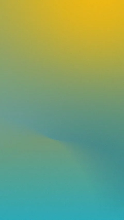 Seamless loop background of gradient hues in yellow and blue tones. 4K. Vídeo Stock 309956956
