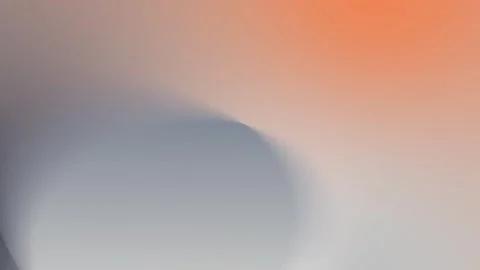 Seamless loop background with gradient of orange and gray hues in soft curves. Stock Footage 309700789