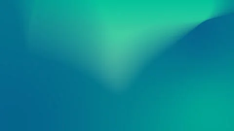 Seamless loop background with gradient teal to turquoise hues and soft, blended Video stock 300840411