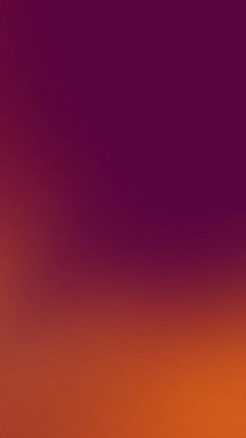 Seamless loop background with gradient transition from deep purple to warm Stock Footage 310143443