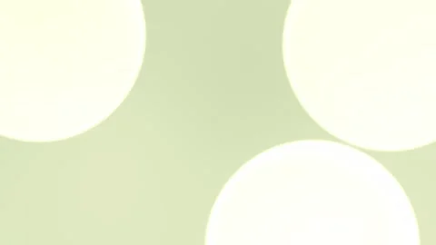 Seamless loop background with large soft green blurred circles in 4K. Stock Footage 305344720