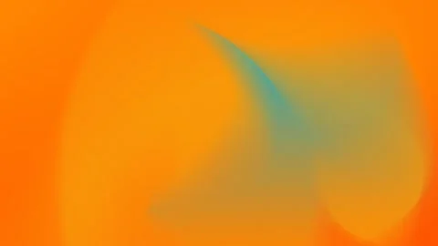 Seamless loop background with orange and blue gradient shapes, 4K. Stock Footage 309855561