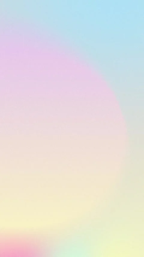 Seamless loop background with pastel gradient hues in pink, blue, and yellow. 動画素材 309856177