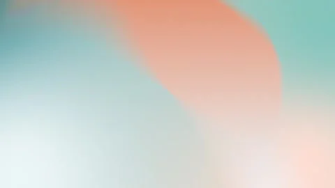 Seamless loop background with peach and teal soft gradient. 4K texture. Stock Footage 300840164