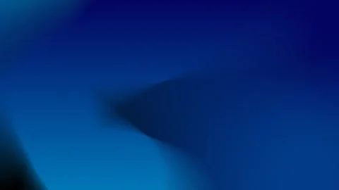 Seamless loop background in rich blue tones with soft gradients and shadows. 4K. Stock Footage 309701405