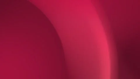 Seamless loop background in rich red with curved gradient shapes. 4K. Vídeo Stock 309956027