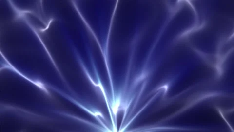 Seamless loop background with shiny blue silk pattern and bright light Stock Footage 279440528