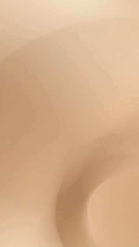 Seamless loop background with smooth beige curves and soft gradient. 4K Stockbeeldmateriaal 310143586