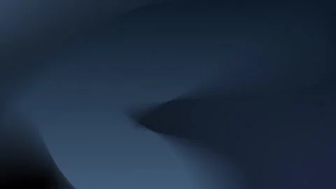 Seamless loop background with smooth dark blue-gray gradients and soft curves. Stock Footage 309701435