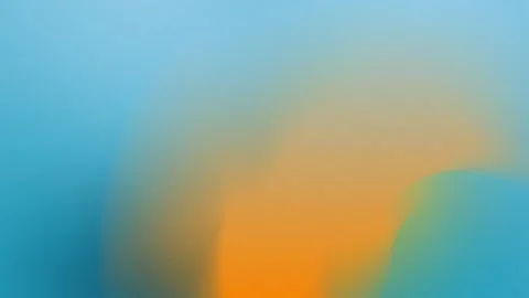 Seamless loop background with smooth gradient of blue and orange blending. Soft, Stock Footage 299664548