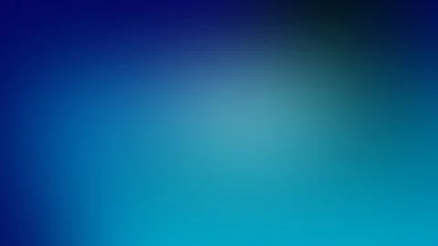 Seamless loop background with smooth gradient. 4K. Blue to teal fade with soft Stock Footage 300840032