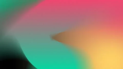 Seamless loop background with smooth gradient colors in 4K. Red, green, yellow 库存影片 309058928