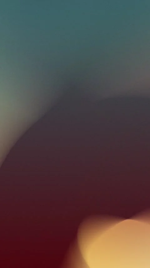 Seamless loop background with smooth gradient in 4K. Deep red, teal, and beige Vídeo Stock 309701633